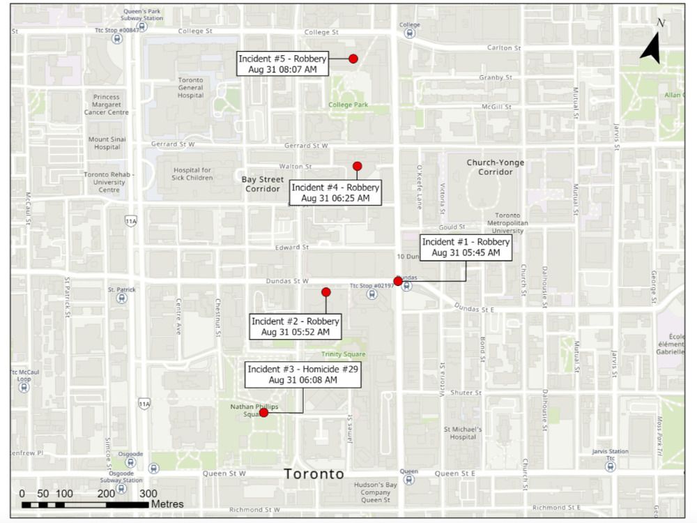 NextImg:Police arrest 12-year-old in connection with homicide in downtown Toronto